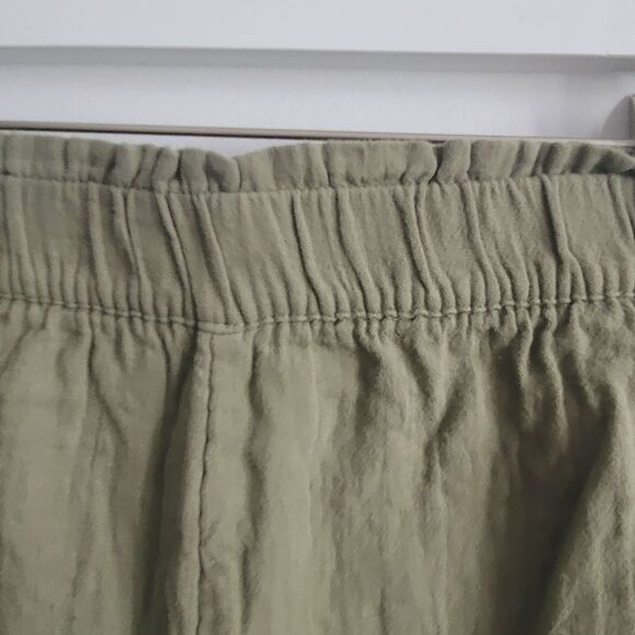 Old Navy Womens Pull On Olive Green Cotton Short Plus Size 4X - Picture 3 of 12